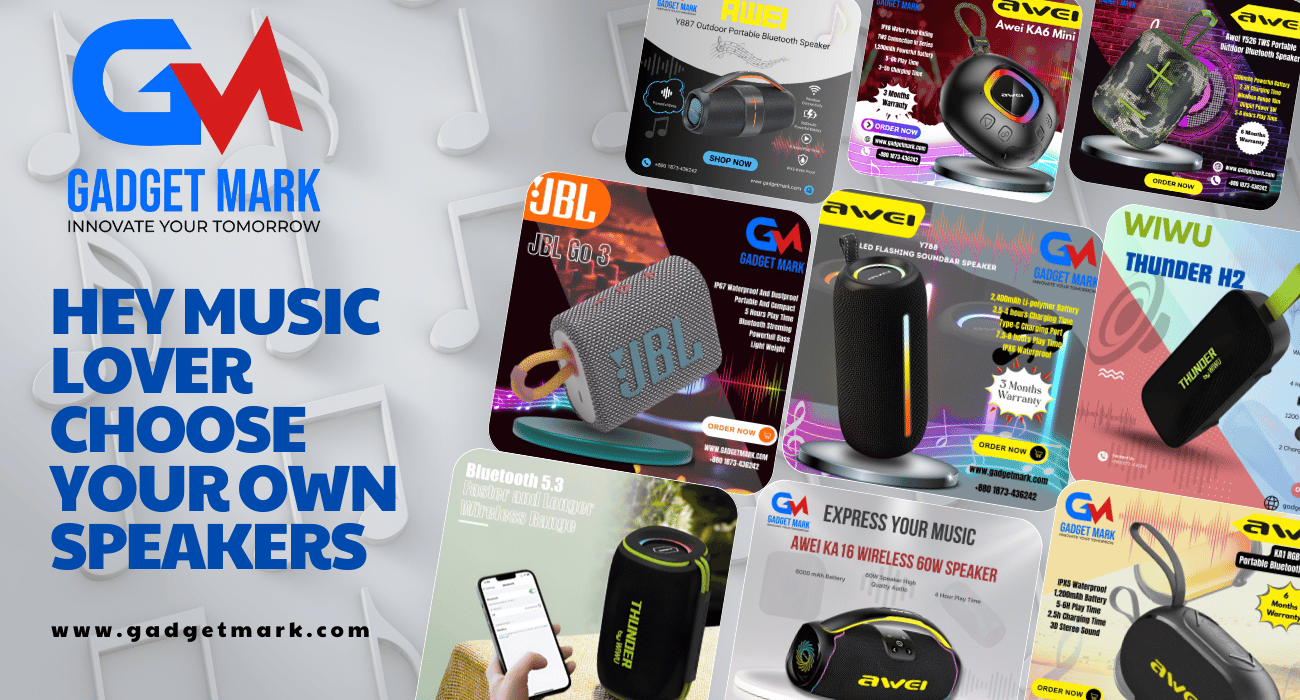 hey Music Lover Choose your Own Speakers